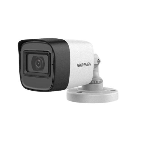 Camera HDTVI DS-2CE16D0T-ITPFS thân trụ mini vỏ nhựa  2MP tích hợp mic 