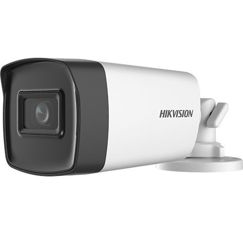 Camera HDTVI DS-2CE17H0T-IT3FS thân trụ cố định  5MP tích hợp mic 