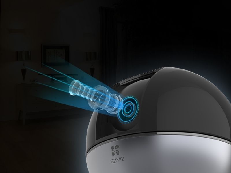 Ezviz C6W thu phóng tự động Ezviz C6W thu phóng tự động