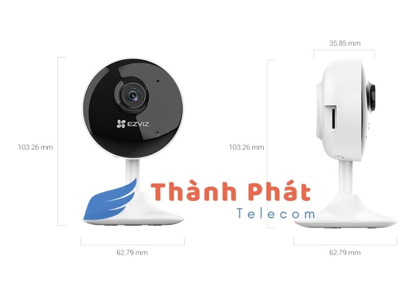 kích thước camera ezviz C1C-B kích thước camera ezviz C1C-B