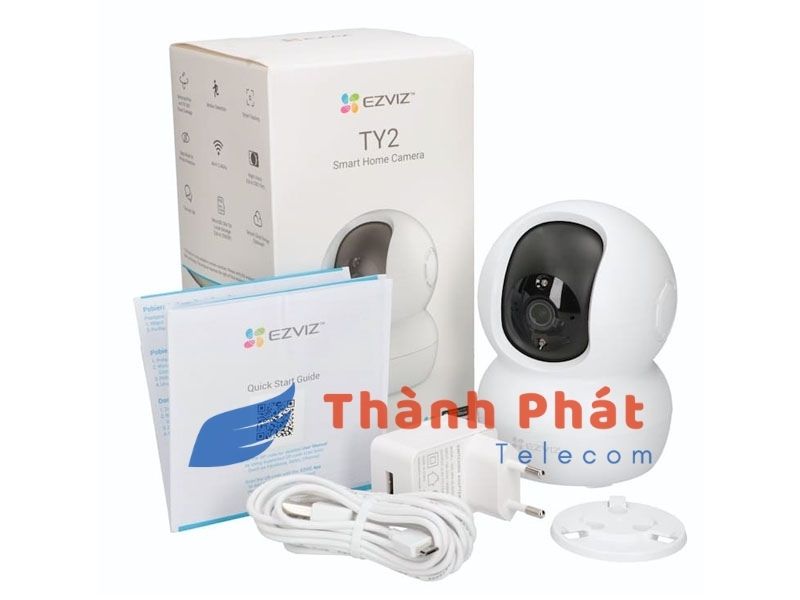 Phụ kiện bên trong hộp ezviz ty2 Phụ kiện bên trong hộp ezviz ty2